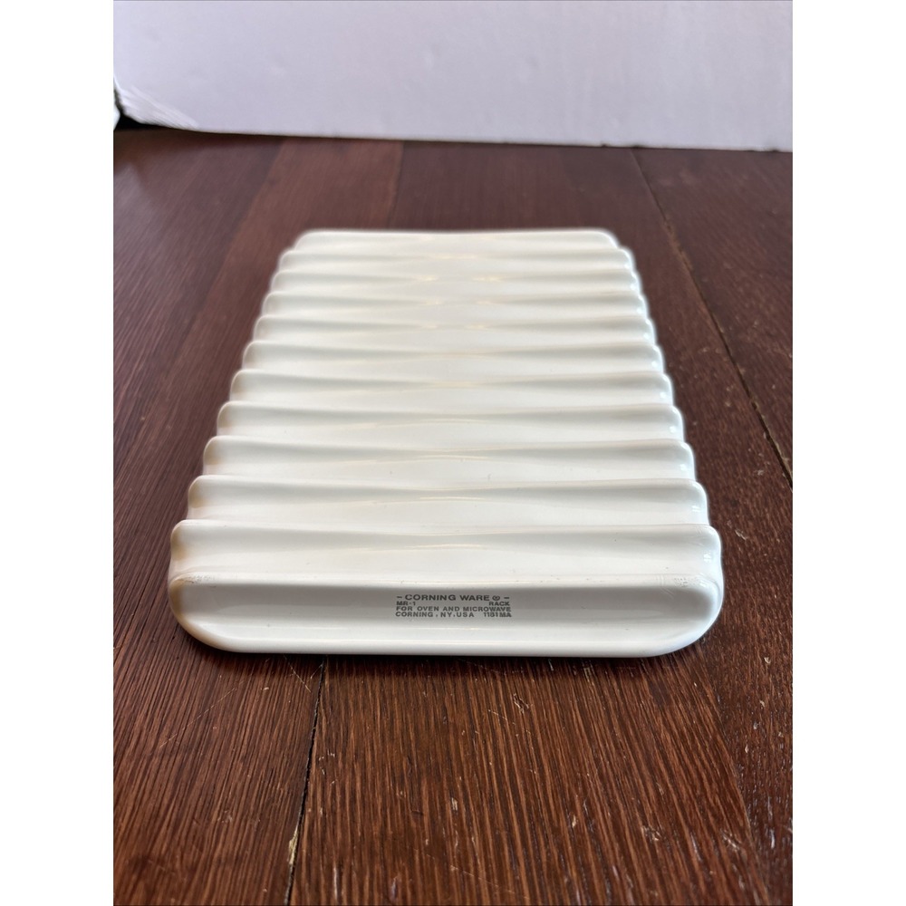 Vintage CORNING WARE #MR-1 Oven/Convection/MICROWAVE RACK Bacon Roasting EUC